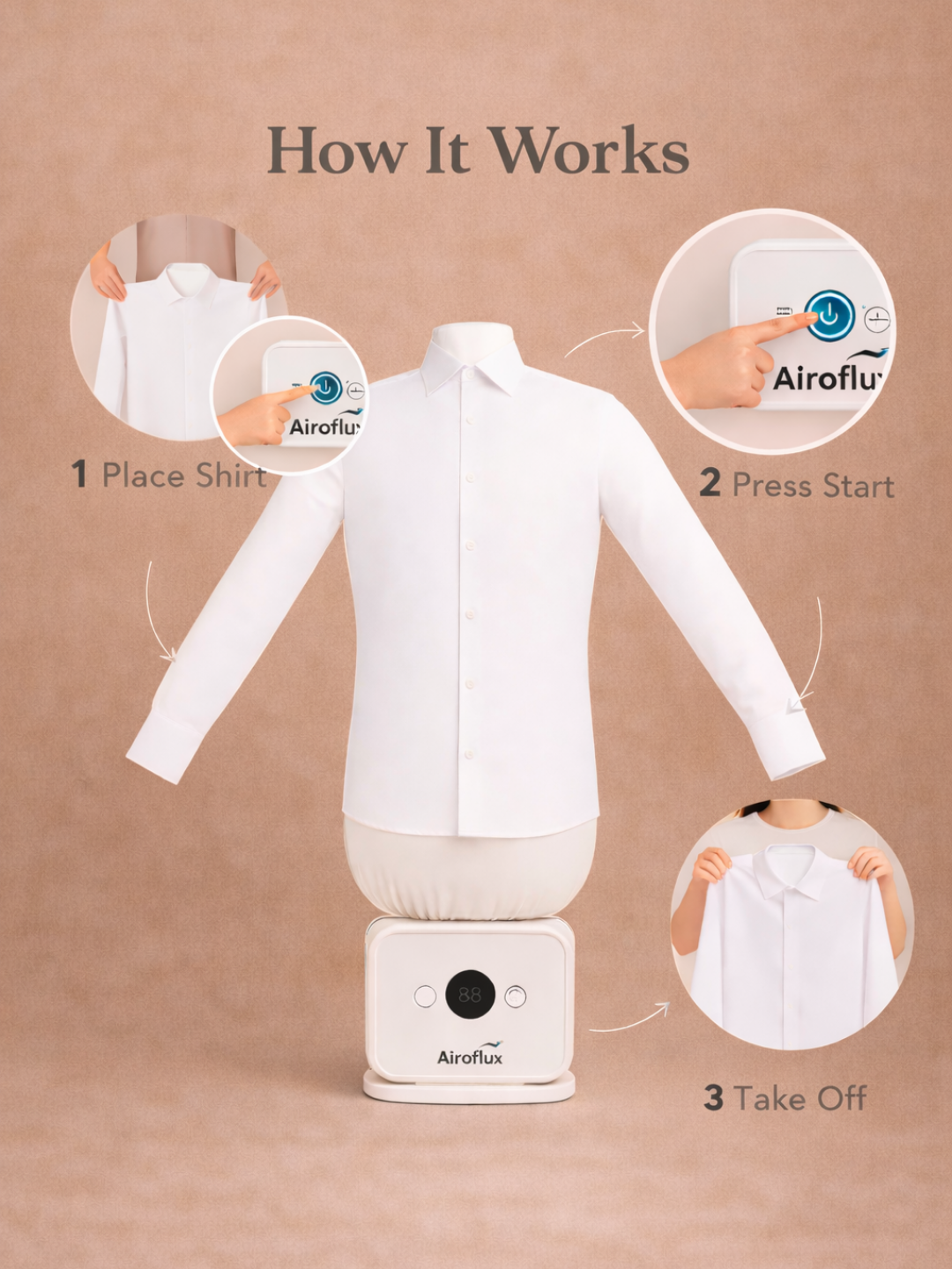 Automatische Bügelmaschine